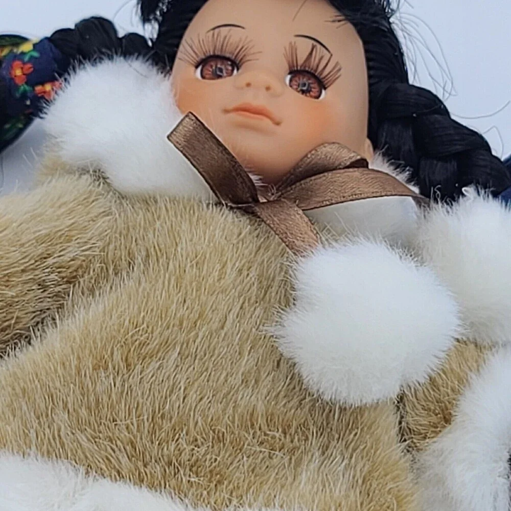 Alaskan Friend Princess Cruise Doll 11 Inch Souvenir Hand Crafted WT